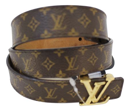 louis vuitton monogram belt authentic